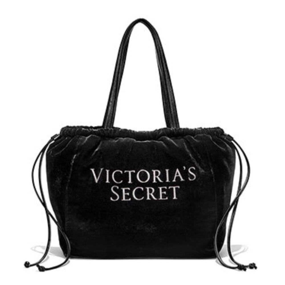 Brand New Luxe Velvet Tote Bag Victoria’s Secret